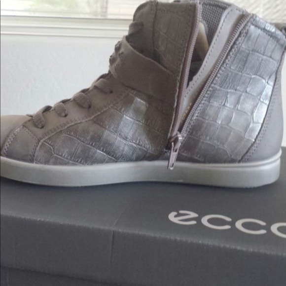 ECCO AIMME In Moon Rock Mid Cut Lace 7-7.5 - Picture 3 of 4